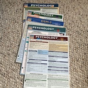 BRAND NEW Psychology Study Guides